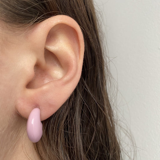 Baby Purple Earrings - Veooy