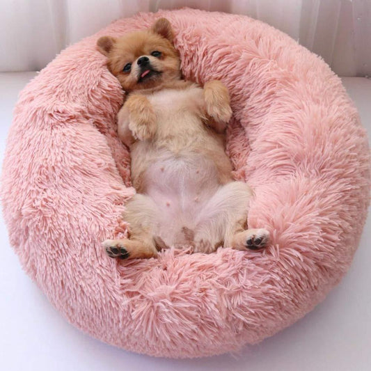 Comfy Faux Fur Pet Bed - Veooy