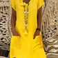 Women's Shift Dress Short Mini Dress - Short Sleeve Other Summer V Neck Plus Size Basic Hot Loose Black Yellow Blushing Pink Light Green Light Blue M L XL XXL 3XL 4XL 5XL-0208809