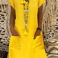 Women's Shift Dress Short Mini Dress - Short Sleeve Other Summer V Neck Plus Size Basic Hot Loose Black Yellow Blushing Pink Light Green Light Blue M L XL XXL 3XL 4XL 5XL-0208809