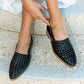 Women Chic Braided Upper Buckle Strap Flat Heel Sandles Sandals