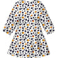 Women's Wrap Dress Long Sleeve Polka Dot Leopard Graphic Prints Print Basic White Black S M L XL 2XL