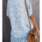 Women's Shift Dress Short Mini Dress Short Sleeve Solid Color Geometric Print Summer Casual Green Light Blue S M L XL