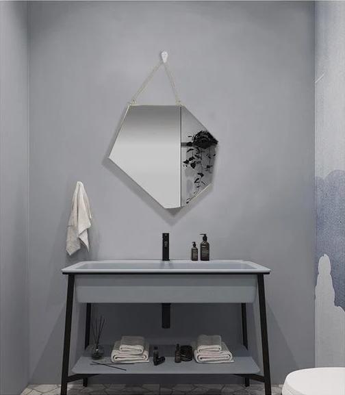 Fallon - Modern Nordic Basic Hanging Mirror - Veooy