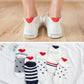5 Set Heart Ankle Socks - Veooy
