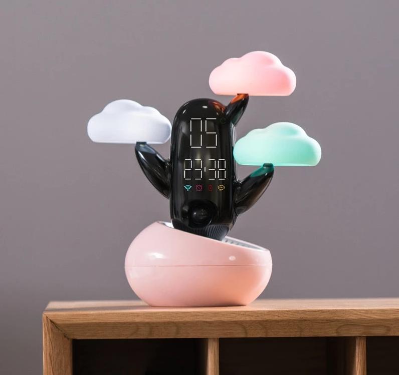 Cakty - LED Weather & Clock Bedside Buddy - Veooy