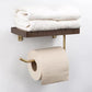 Bentlee - Modern Toilet Paper Roll Holder Shelf - Veooy