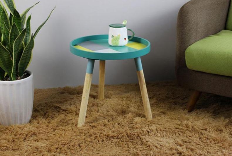 Rhys - Modern Nordic Mini Wooden Coffee Table