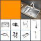 Huxon - Handmade Stainless Steel Lead-Free Large Kitchen Sink
