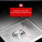 Huxon - Handmade Stainless Steel Lead-Free Large Kitchen Sink