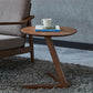 Claude - Vintage Wooden Round Coffee Table - Veooy