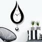Lyon - Modern Nordic Water Droplet Design Wall Clock