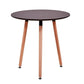 Thia - Modern Nordic Wooden Leg Round Table