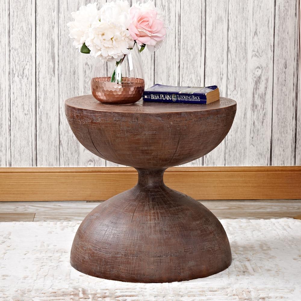 Zephyr - Modern Hourglass Accent Side Table