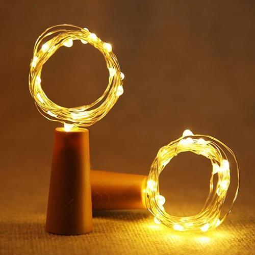 Brightly - LED Wine Bottle Fairy Lights - Veooy