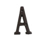 Iron Plate Letter & Number Decor