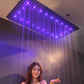 Massimo - Luxury LED Rainfall Ceiling Shower Head