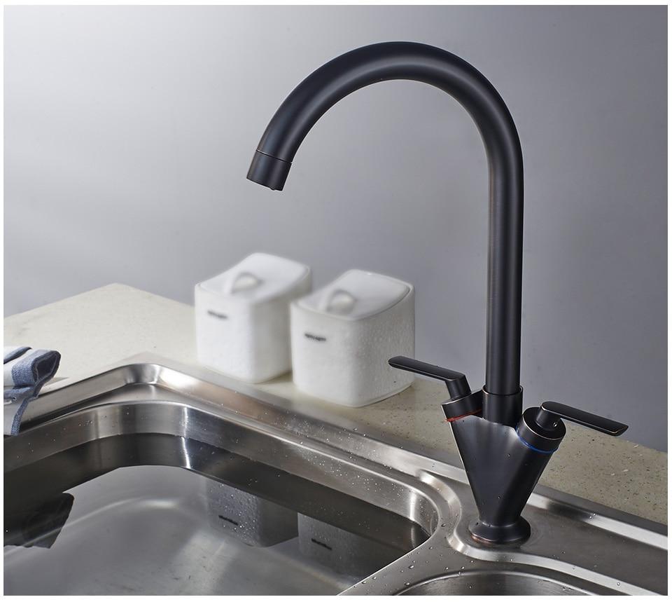 Theresa - Two Handle Rotating Kitchen Faucet