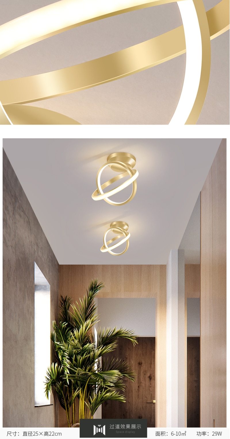 Lalit - Multi Disc Ceiling Light