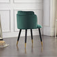 Exton - 2 Luxury Upholstered Velvet Dining Chair - Veooy