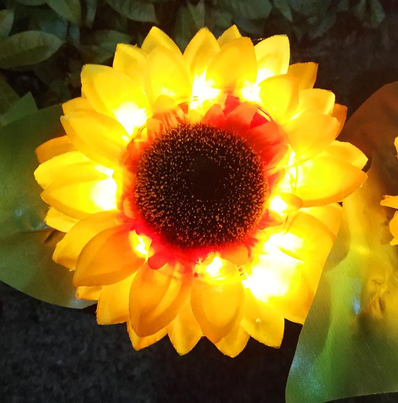 2 LED Sunflower Garden Lights - Veooy