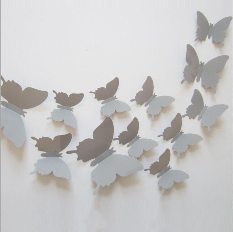 Butterfly 3D Wall Stickers - 12 Pieces - Veooy