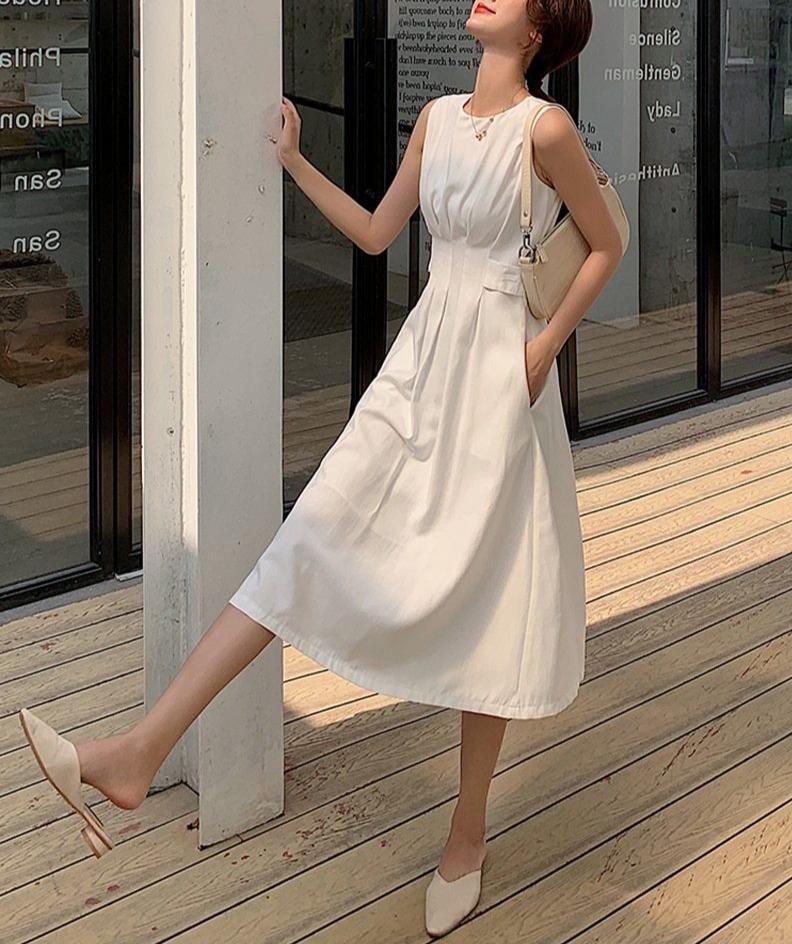 Hepburn Style Elegant Dress-veooy - Veooy