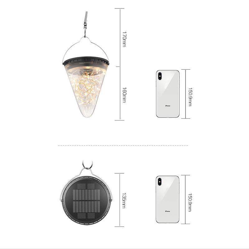 Cam - Solar Powered Hanging Lights - Veooy