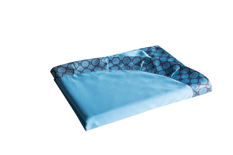 Blue and Gold Oriental Duvet Cover Set - Veooy