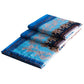 Blue and Violet Oriental Duvet Cover Set - Veooy