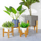 Wooden Plant Stand Flower Pot