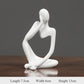 Thinker Statue Abstract Figure Sculpture Small Ornaments