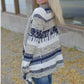 Aspen - Striped Knit Sweater Jacket - Veooy