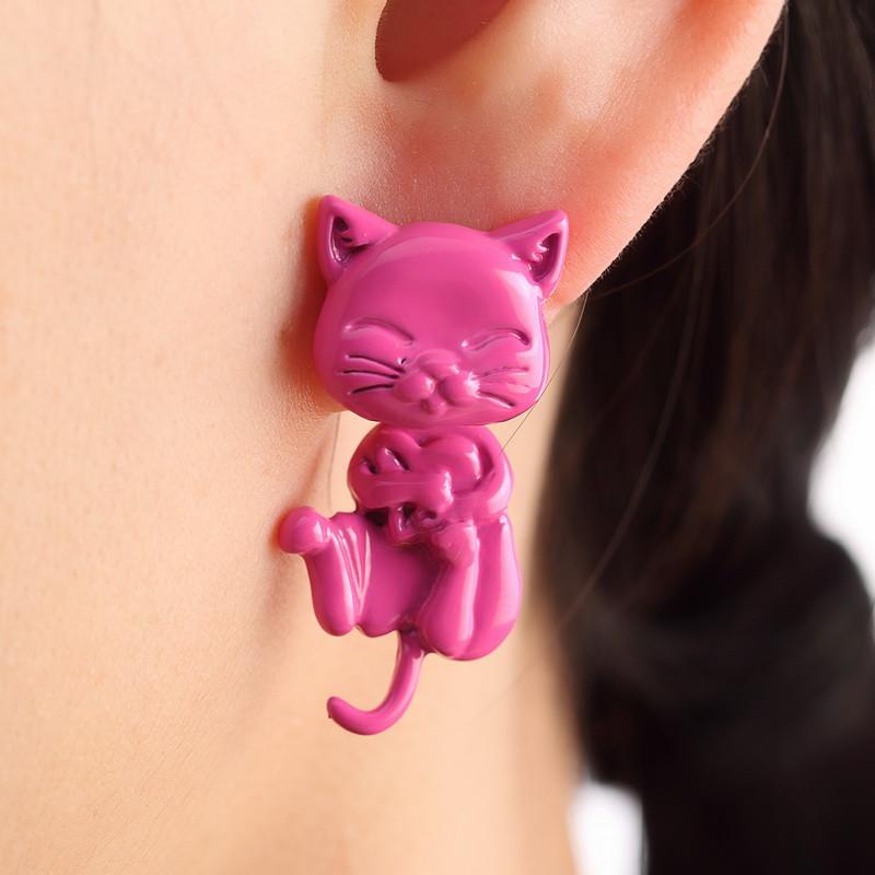 Bijoux Cat Earrings - Stud - Veooy