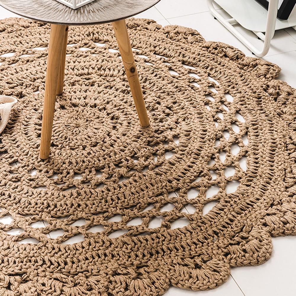Arlo - Hand Woven Crochet Rug - Veooy