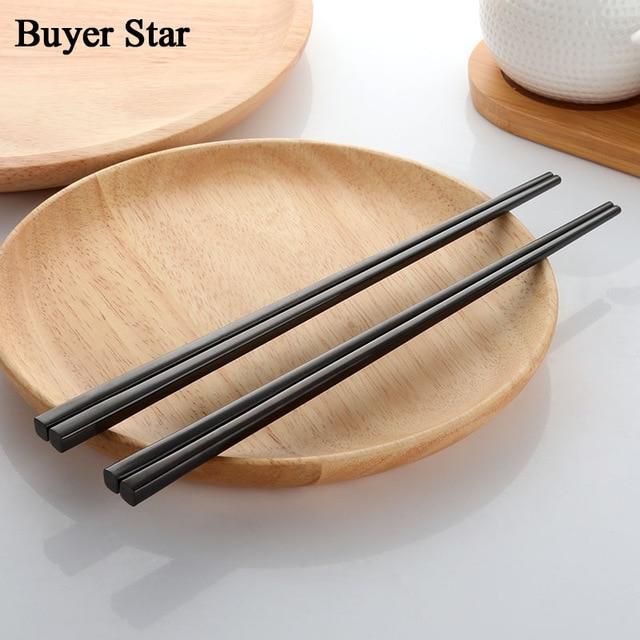 Alina - Stainless Steel Reusable Chopsticks - Veooy