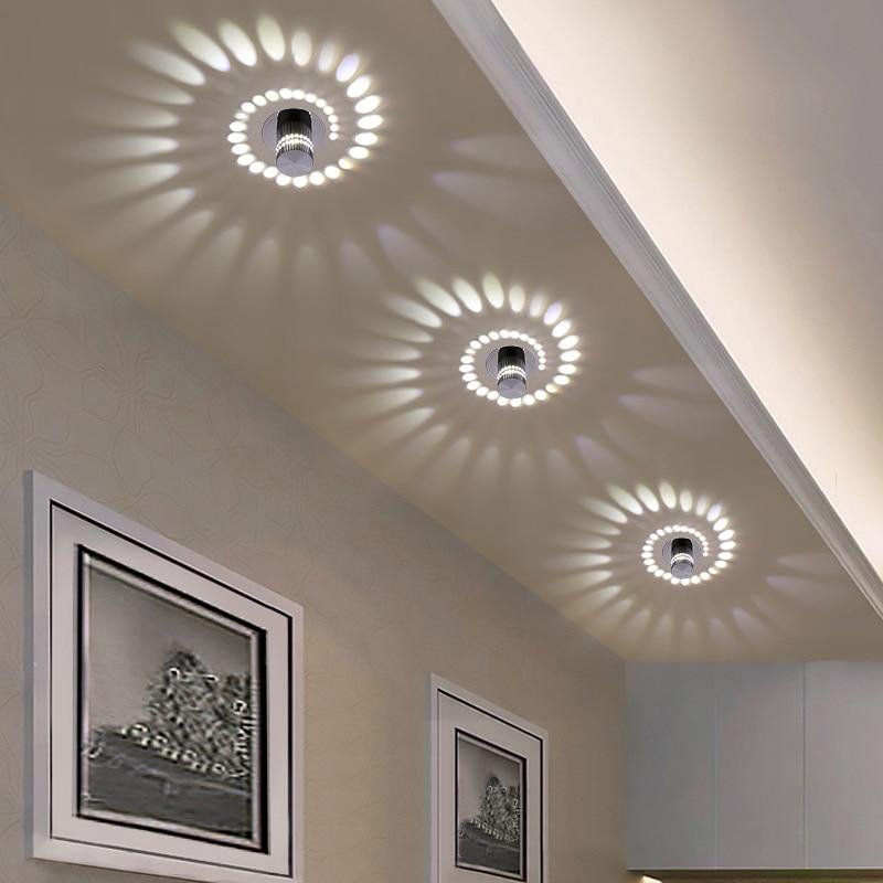 Modern Swirl LED Ceiling Light