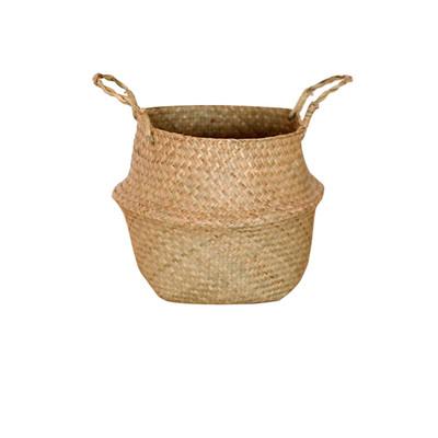 Foldable Woven Bamboo Storage Basket - Veooy