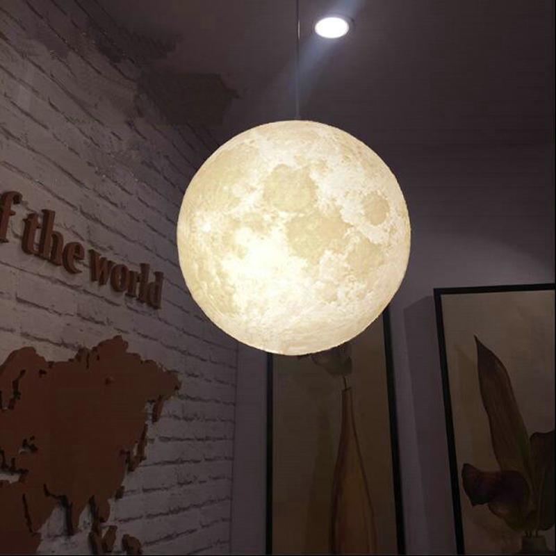 Full Moon 3D Hanging Lamp - Veooy