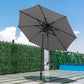 Tulio - LED Solar Patio Umbrella
