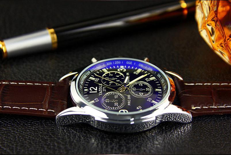 Blue Ray™ - Luxury Men's Quartz Wristwatch - Veooy