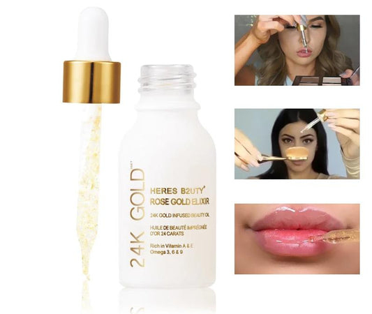 24K Gold Infused Beauty Oil - Veooy