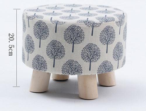 Huo - Modern Nordic Round Footstool