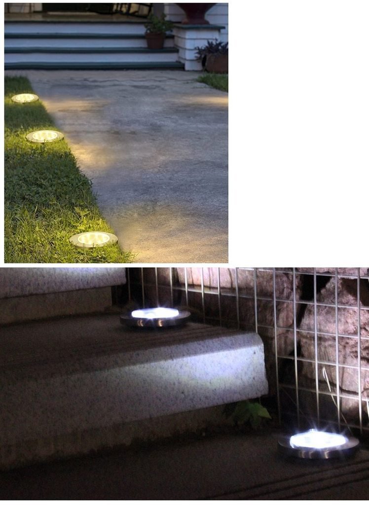 Callan - Solar Powered Garden Ground LED Light - Veooy