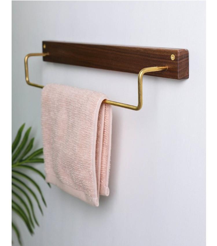 Alma - Wooden Towel Rack - Veooy