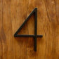 Modern House Numbers