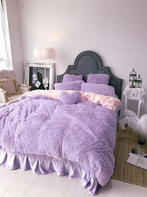 Astrid - Luxury Fleece Bed Set - Veooy