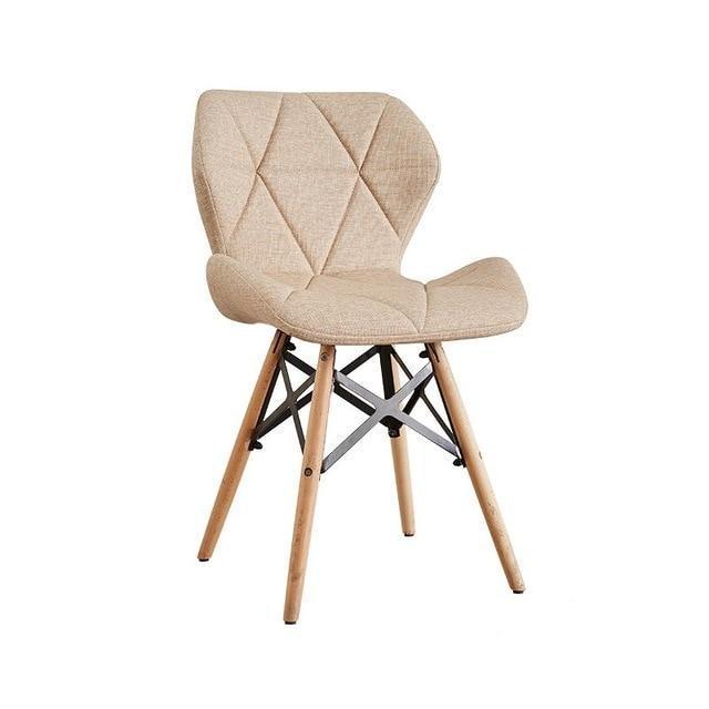 Kahlo - Geometric Pattern Minimalist Chair