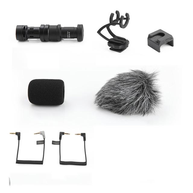 2 in 1 Directional Condenser Video Microphone Mount for Mobile Phone - Veooy