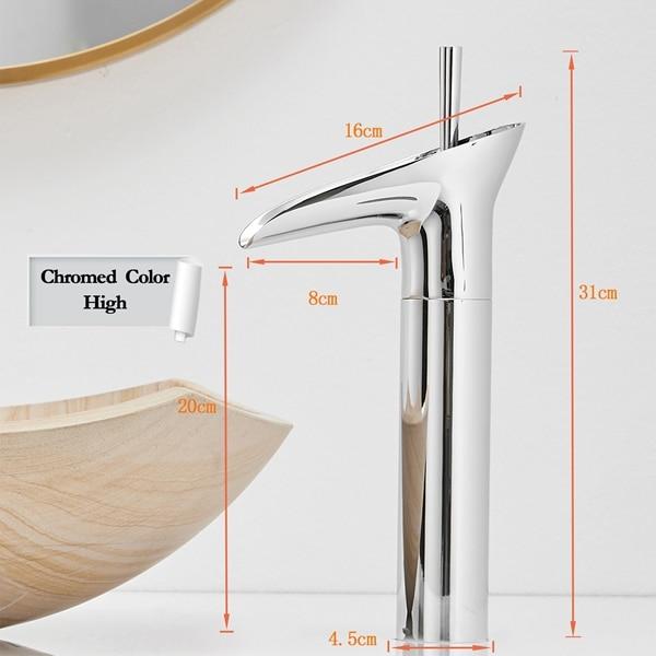 Clifton - Elegant Single Handle Waterfall Bathroom Faucet - Veooy